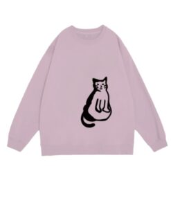 Interesting Hand-Painted Sweatshirt